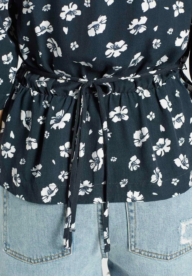 RINALDA - Blusa - blau weiß geblümt Khujo RINALDA - Blusa - Blau Weiß Geblümt, Mujer -KHUJO Tienda ac44354832f5410aa54985aeb31a37aa