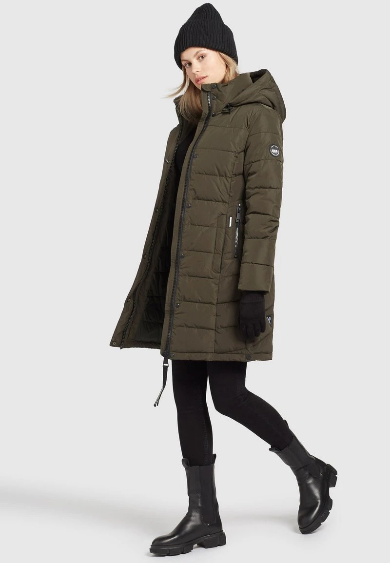 Khujo DELINAS2 - Abrigo De Invierno - Dunkeloliv, Mujer 8 Khujo DELINAS2 - Abrigo De Invierno - Dunkeloliv, Mujer - Imagen 8