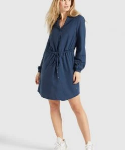 Khujo SORELTA - Vestido Informal - Dunkelblau, Mujer 4 Khujo SORELTA - Vestido Informal - Dunkelblau, Mujer -KHUJO Tienda adde3d06498b4ab49531196db8030904