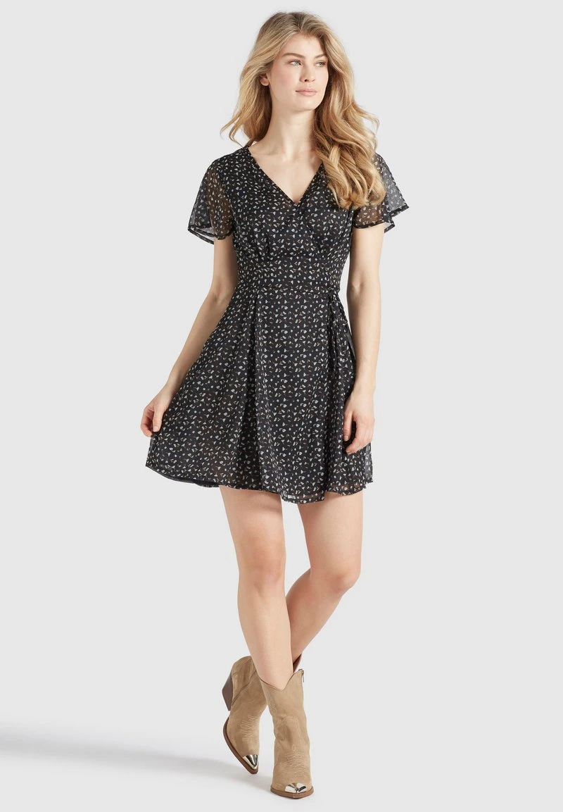 VARVARA - Vestido informal - black/blue Khujo VARVARA - Vestido Informal - Black/blue, Mujer -KHUJO Tienda af266f8c22074ef7b4b9df03bd58092e