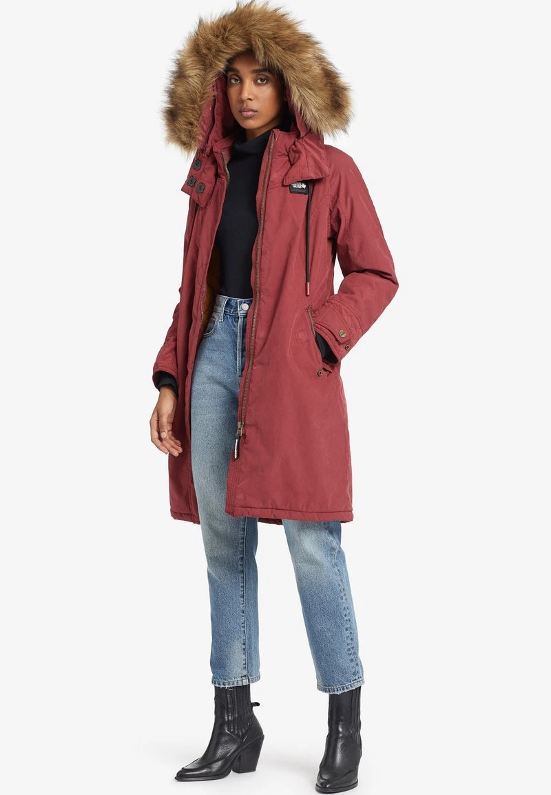 EFFI - Abrigo de invierno - red Khujo EFFI - Abrigo De Invierno - Red, Mujer -KHUJO Tienda af3f078f2a1049c8a215a94f79e706ad