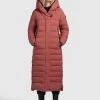 Khujo DIWANA MATT - Abrigo De Invierno - Blassrot, Mujer