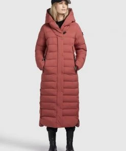 Khujo DIWANA MATT - Abrigo De Invierno - Blassrot, Mujer