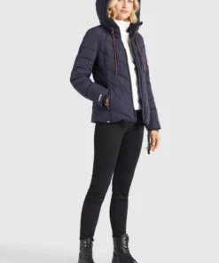 Khujo EIJA - Chaqueta De Invierno - Dunkelblau, Mujer -KHUJO Tienda afa0699f3f044a47905db8b7ede71f39