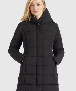 Khujo SILLA - Abrigo De Invierno - Schwarz, Mujer