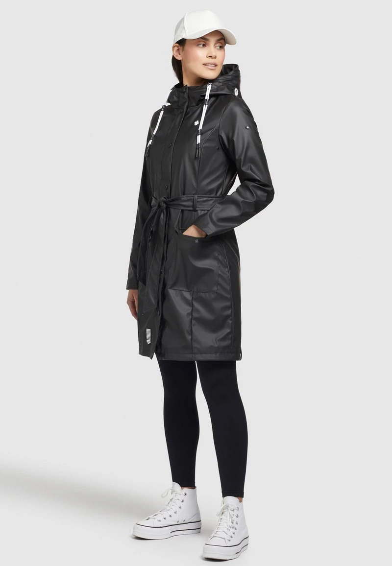 GLENNA - Impermeable - schwarz Khujo GLENNA - Impermeable - Schwarz, Mujer -KHUJO Tienda b19329b371c34098868b691d47b43cd7