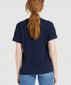 Khujo ALLMUT - Camiseta Básica - Dark Blue, Mujer 2 Khujo ALLMUT - Camiseta Básica - Dark Blue, Mujer -KHUJO Tienda b287f436e993458ca4ac405ebc6ae3f8