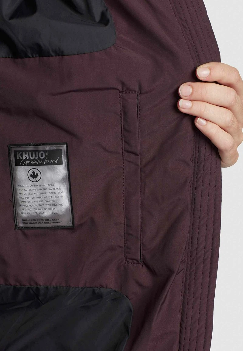BINE - Abrigo de invierno - weinrot Khujo BINE - Abrigo De Invierno - Weinrot, Mujer -KHUJO Tienda b29d6f2897374235b3db3ad52d48afed