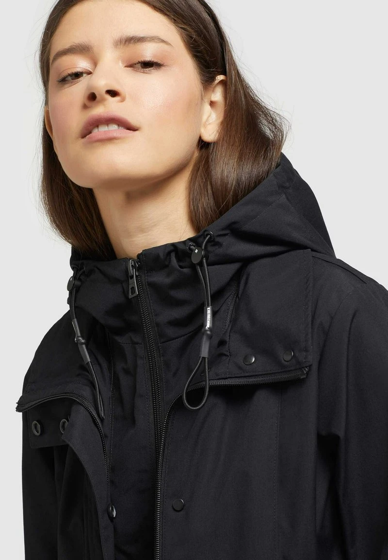 FELINA - Impermeable - schwarz Khujo FELINA - Impermeable - Schwarz, Mujer -KHUJO Tienda b2b4387c4f514b72b5c9e9ca7695741e