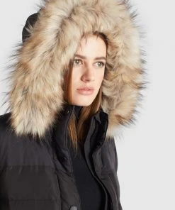 Khujo MELINDRA2 - Abrigo De Invierno - Schwarz, Mujer -KHUJO Tienda b2e8f1426b194104b419cc3fa213be4c