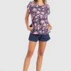 Khujo SAWYER - Blusa - Xc2 Blossom Sketch Floral Aop, Mujer