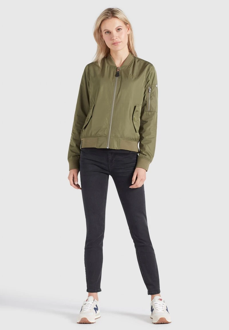 FENCY - Chaquetas bomber - khaki pes Khujo FENCY - Chaquetas Bomber - Khaki Pes, Mujer -KHUJO Tienda b44e46002c9440f7852fba79b55327fd