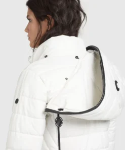 Khujo SHINE2 STRUCTURED - Abrigo De Invierno - Naturweiß, Mujer -KHUJO Tienda b568abb1934e4cb8b292144106613687