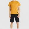 Khujo HERMAN - Camiseta Estampada - Dark Ochre, Hombre