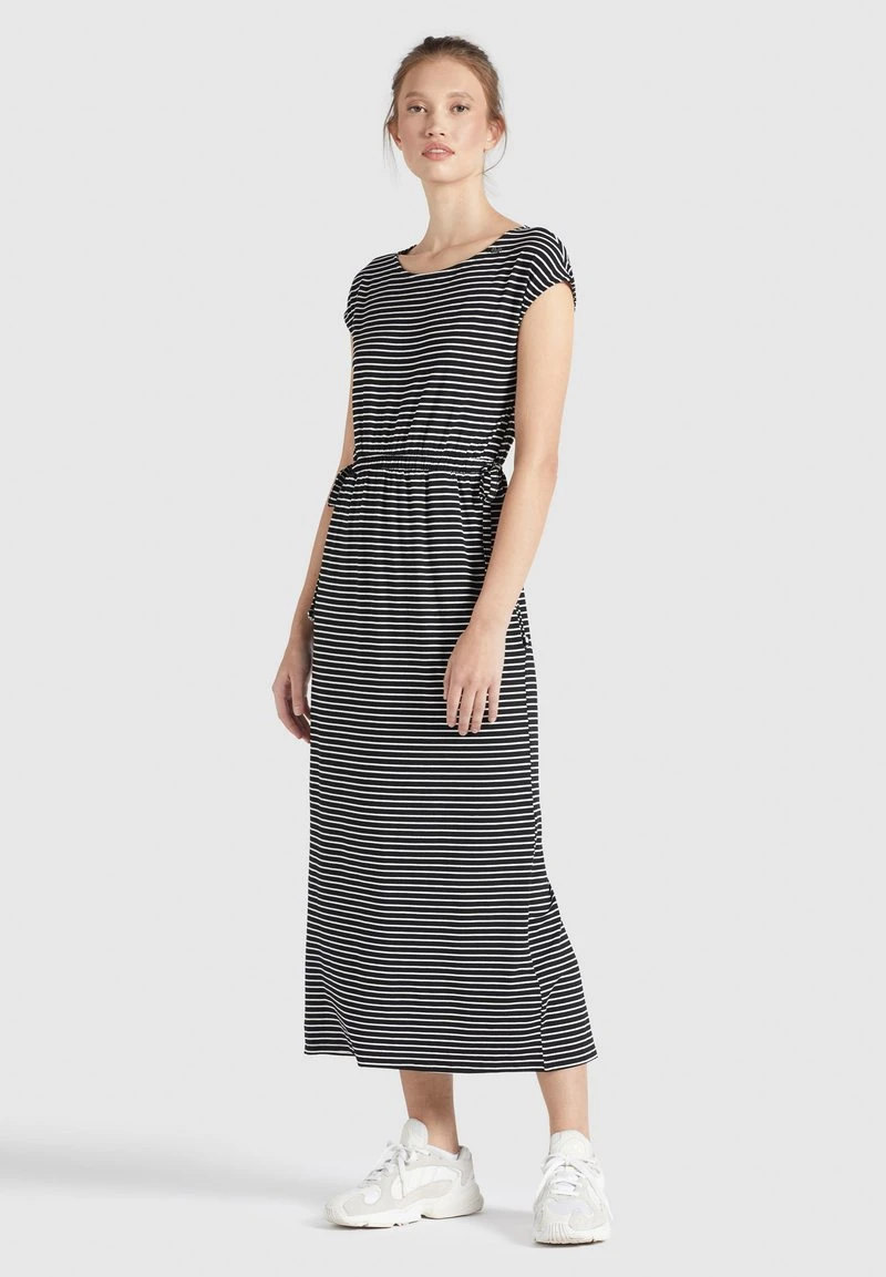 CRISTELLA - Vestido largo - schwarz-weiß gestreift Khujo CRISTELLA - Vestido Largo - Schwarz-weiß Gestreift, Mujer -KHUJO Tienda b610a6f4b4f0439b81b984d33f66a674