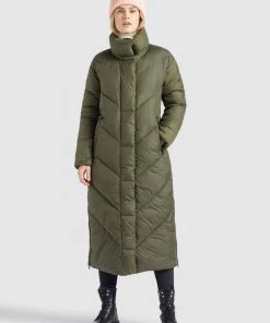 Khujo SYLVIA - Abrigo De Invierno - Khaki, Mujer 4 Khujo SYLVIA - Abrigo De Invierno - Khaki, Mujer -KHUJO Tienda b70244f07ec8447e9c4cdecd9cf9af50