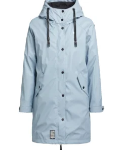 Khujo ODELIE - Impermeable - Hellblau, Mujer -KHUJO Tienda b76c8fb52bc544ada8b0c2218061904c