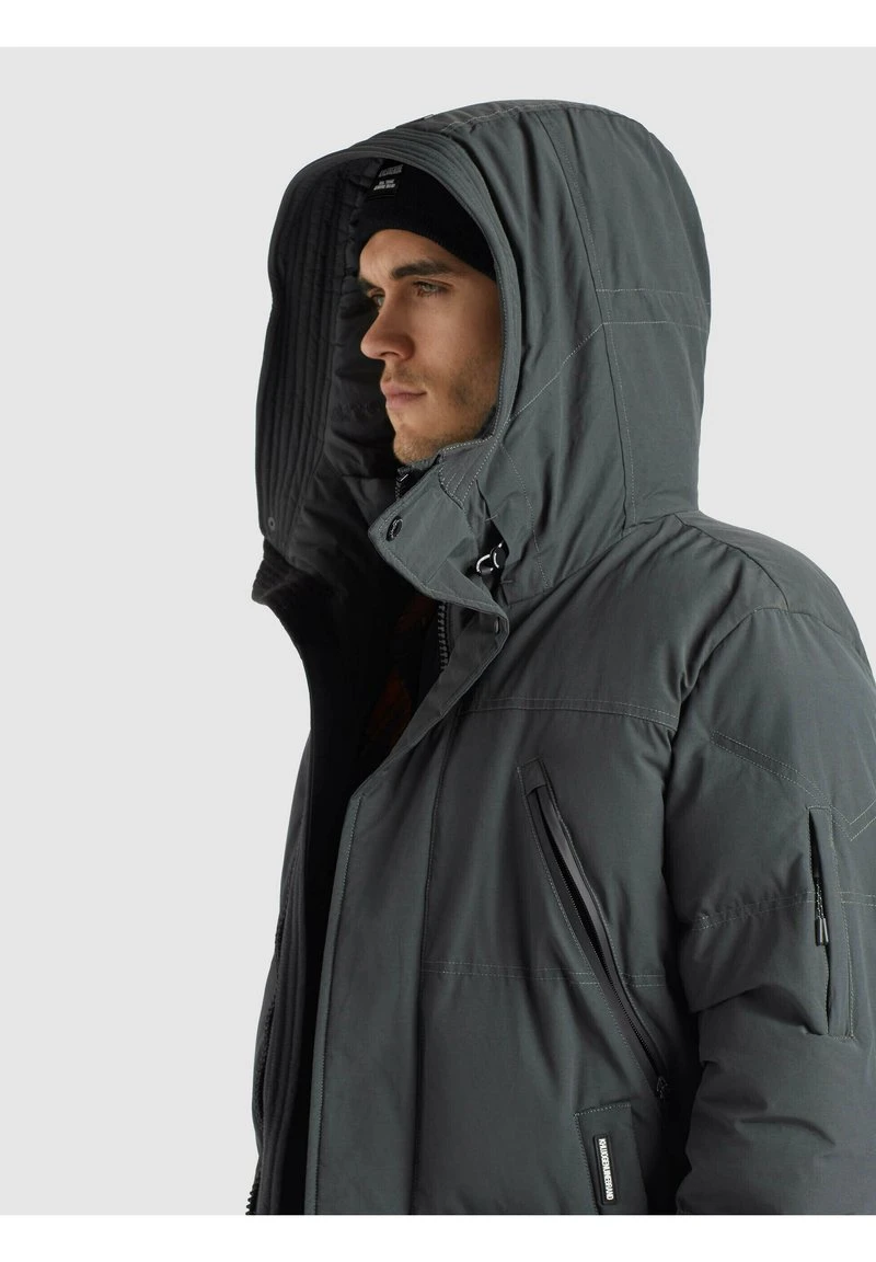 ZYLAN - Abrigo de invierno - grey Khujo ZYLAN - Abrigo De Invierno - Grey, Hombre -KHUJO Tienda b7a2329eb21341b0bde3a92e3546b214