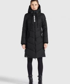 Khujo ARIBAY - Abrigo De Invierno - Schwarz, Mujer