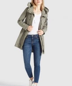 Khujo CATHARINA - Parka - Hellkhaki, Mujer -KHUJO Tienda b7d1d8c823b84b7ca5380a0b81a41114