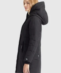 Khujo SHERMA2 - Abrigo De Invierno - Schwarz, Mujer -KHUJO Tienda b84edeb05b1f48d3932925192b6b0ab5