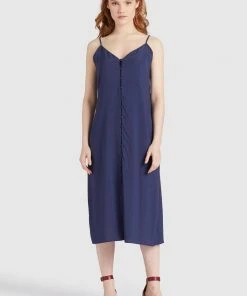Khujo VALERIYA - Vestido Informal - Dark Blue, Mujer -KHUJO Tienda b860103b0db4482293102fe65a403bff