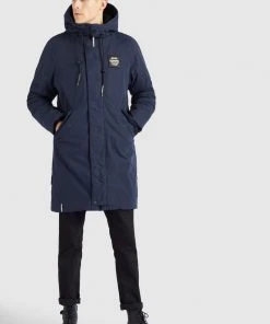 Khujo HOOK2 - Parka - Dunkelblau, Hombre