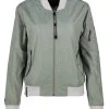 Khujo STENCE - Chaquetas Bomber - Grey, Mujer