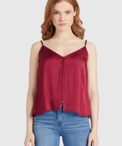 Khujo SUGAR - Blusa - Red, Mujer