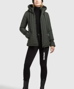 Khujo TWEETY PRIME5 LIGHT - Chaqueta De Entretiempo - Dunkelgrün, Mujer -KHUJO Tienda be309f00fbb74228a3fcba36a11c6d3e