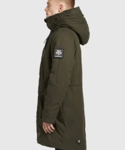 Khujo HOLDER - Abrigo De Invierno - Dunkelgrün, Hombre -KHUJO Tienda be4591ce88ad433c9791410c7d0c6e63