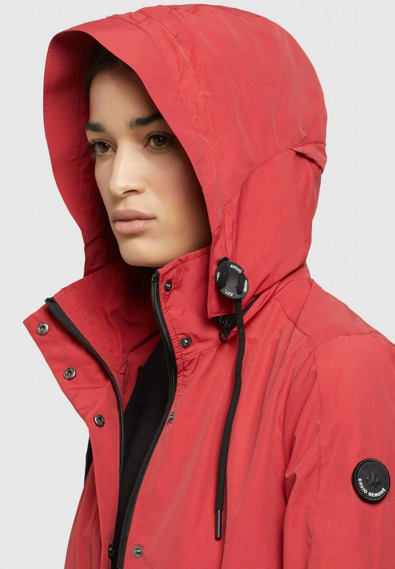 Khujo SMILLA - Parka - Rot, Mujer 4 Khujo SMILLA - Parka - Rot, Mujer - Imagen 4