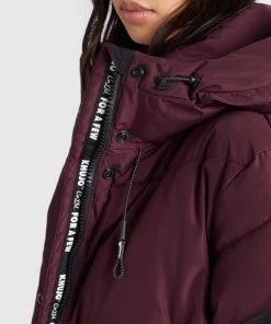 Khujo SONJE2 - Abrigo De Invierno - Weinrot, Mujer -KHUJO Tienda bf818e0df3b847319bce62bcff86ec8c