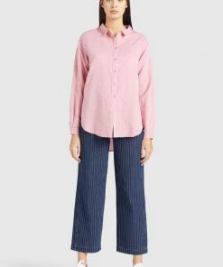 Khujo SAHAR - Camisa - Koralle, Mujer