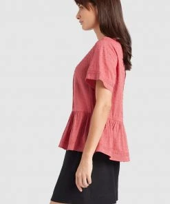 Khujo MIKA - Blusa - Rosa, Mujer -KHUJO Tienda c01e4e14230b4f19915ee3e156f72498