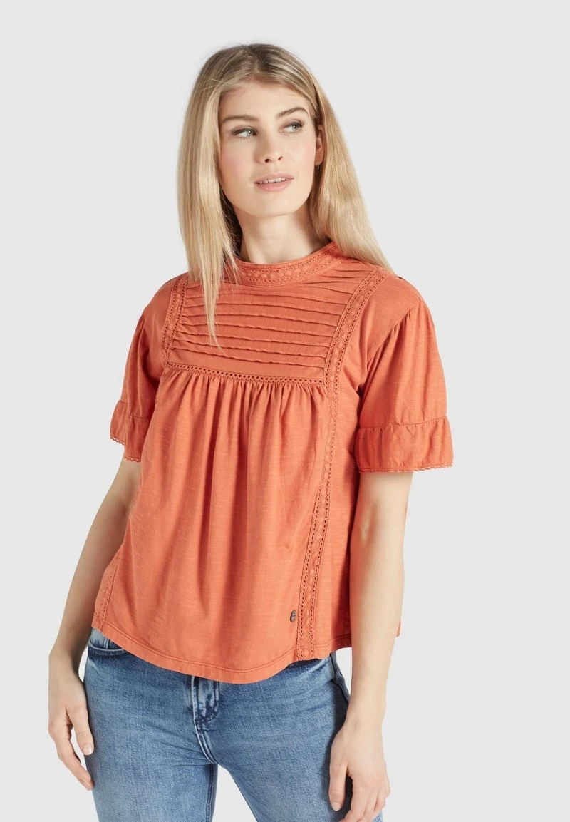 TINCA - Blusa - terrakotta Khujo TINCA - Blusa - Terrakotta, Mujer -KHUJO Tienda c0437c3ecb084cac9700f1be3690a845