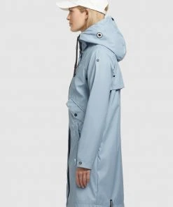 Khujo HALFA - Parka - Hellblau, Mujer -KHUJO Tienda c07a32cabb444704b2cb8a909058d165