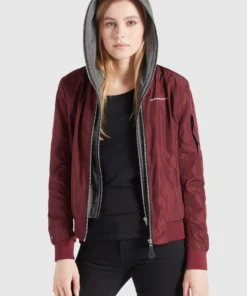 Khujo LARIFA - Chaquetas Bomber - Lila, Mujer 6 Khujo LARIFA - Chaquetas Bomber - Lila, Mujer -KHUJO Tienda c080cbd2904a4130bc3bc366fb1acd70