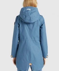 Khujo AREZU - Parka - Blue, Mujer -KHUJO Tienda c0e56184e7424da0aafb66c0a29b4cb4