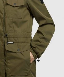 Khujo ELST - Parka - Dunkeloliv, Mujer -KHUJO Tienda c0f11a4481fd4b61ad625f85bb2c2bc2