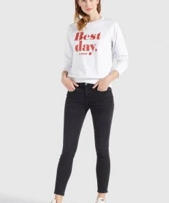 Khujo SILICIA BEST DAY - Sudadera - Weiß, Mujer -KHUJO Tienda c1dfe82bcbff414a83d73df37bba98f6