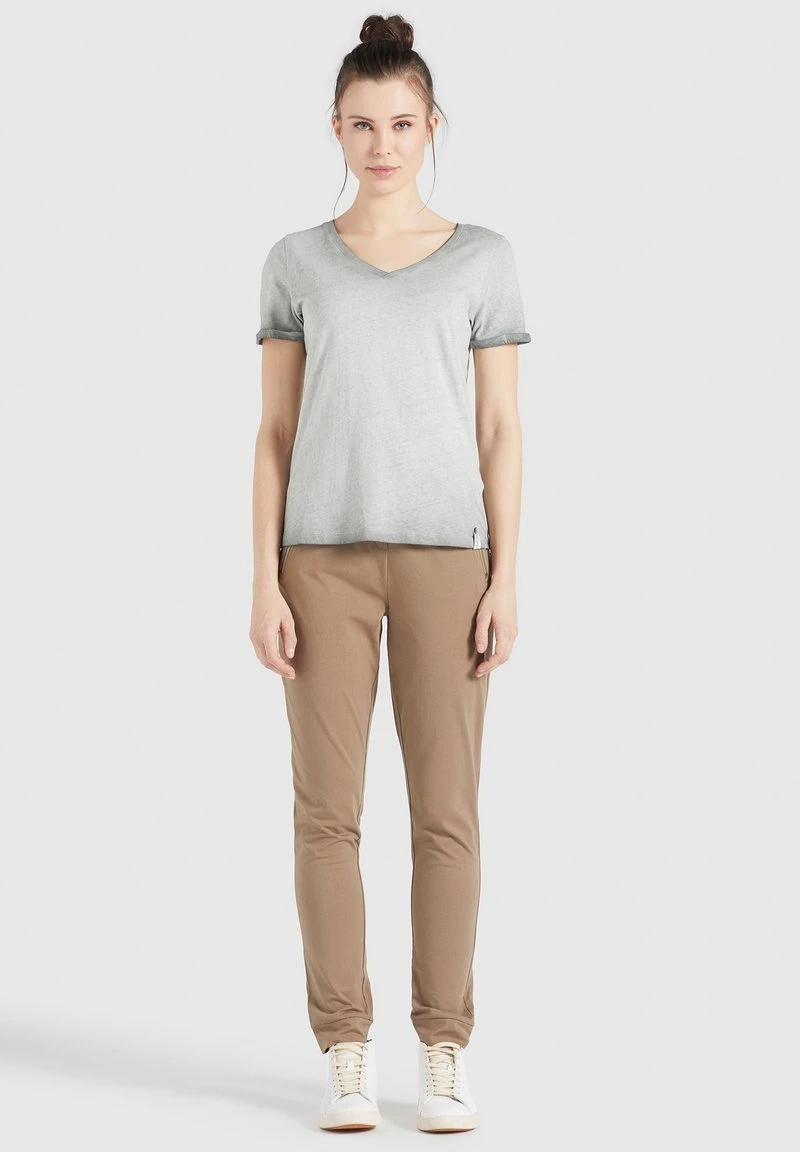 BARU - Camiseta básica - grau Khujo BARU - Camiseta Básica - Grau, Mujer -KHUJO Tienda c1f7accb31094826a66d7fa74f67eabc