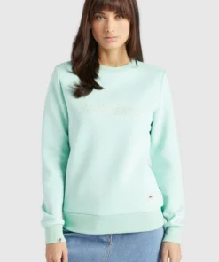 Khujo CREOLE - Sudadera - Türkis, Mujer