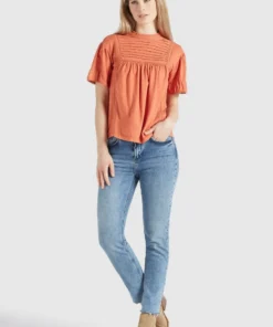 Khujo TINCA - Blusa - Terrakotta, Mujer 8 Khujo TINCA - Blusa - Terrakotta, Mujer -KHUJO Tienda c2b2202640bc48edb274fb9bbb860642