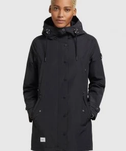 Khujo JELLE - Parka - Schwarz, Mujer