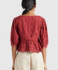 Khujo GALILEA - Blusa - Rotbraun, Mujer 2 Khujo GALILEA - Blusa - Rotbraun, Mujer -KHUJO Tienda c3b9e45cca504fcdba4fc2d125a635f6