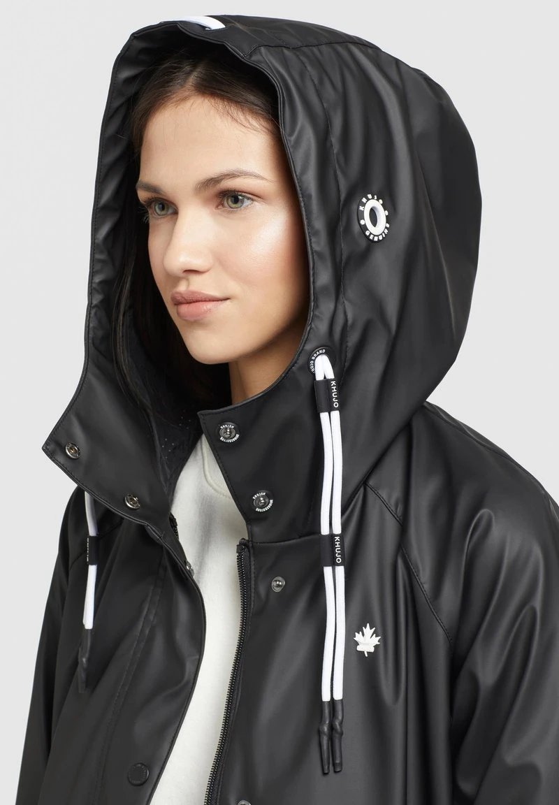 ODELIE - Impermeable - schwarz Khujo ODELIE - Impermeable - Schwarz, Mujer -KHUJO Tienda c3e105c82f254551add6203896baa011