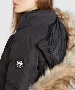 Khujo MELINDRA2 - Abrigo De Invierno - Schwarz, Mujer -KHUJO Tienda c45fdf7498b3494bbe20fbca64803def