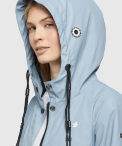 Khujo GLENNA - Impermeable - Hellblau, Mujer -KHUJO Tienda c475ed57048d4620a935079156cc8b28