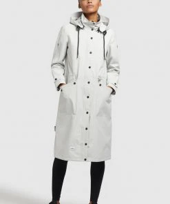 Khujo SMILLA - Parka - Hellgrau, Mujer